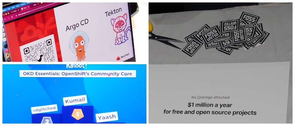 Booth visits on Day 2