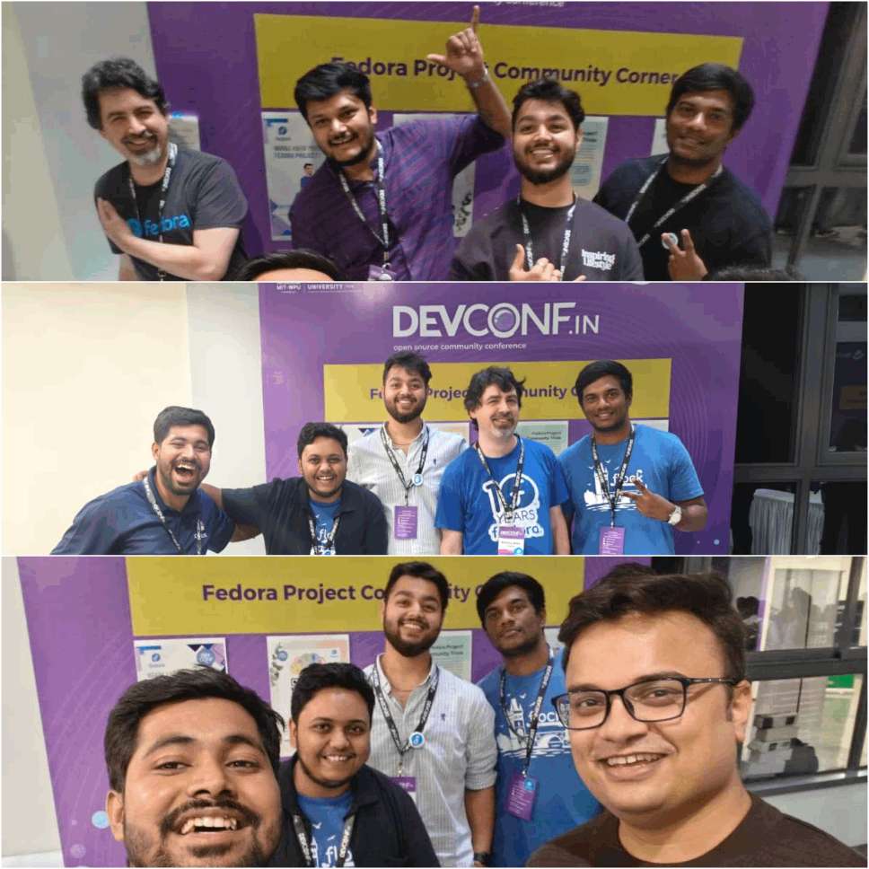 DevConf India 2026 - Fedora Project Community Corner Booth