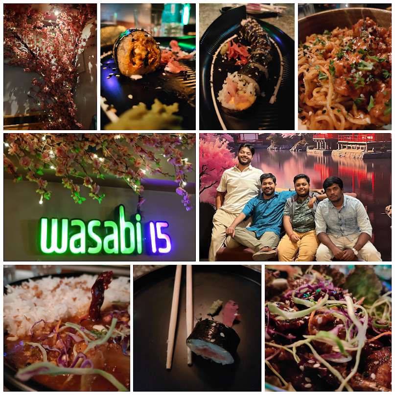 Dinner at Wasabi 15
