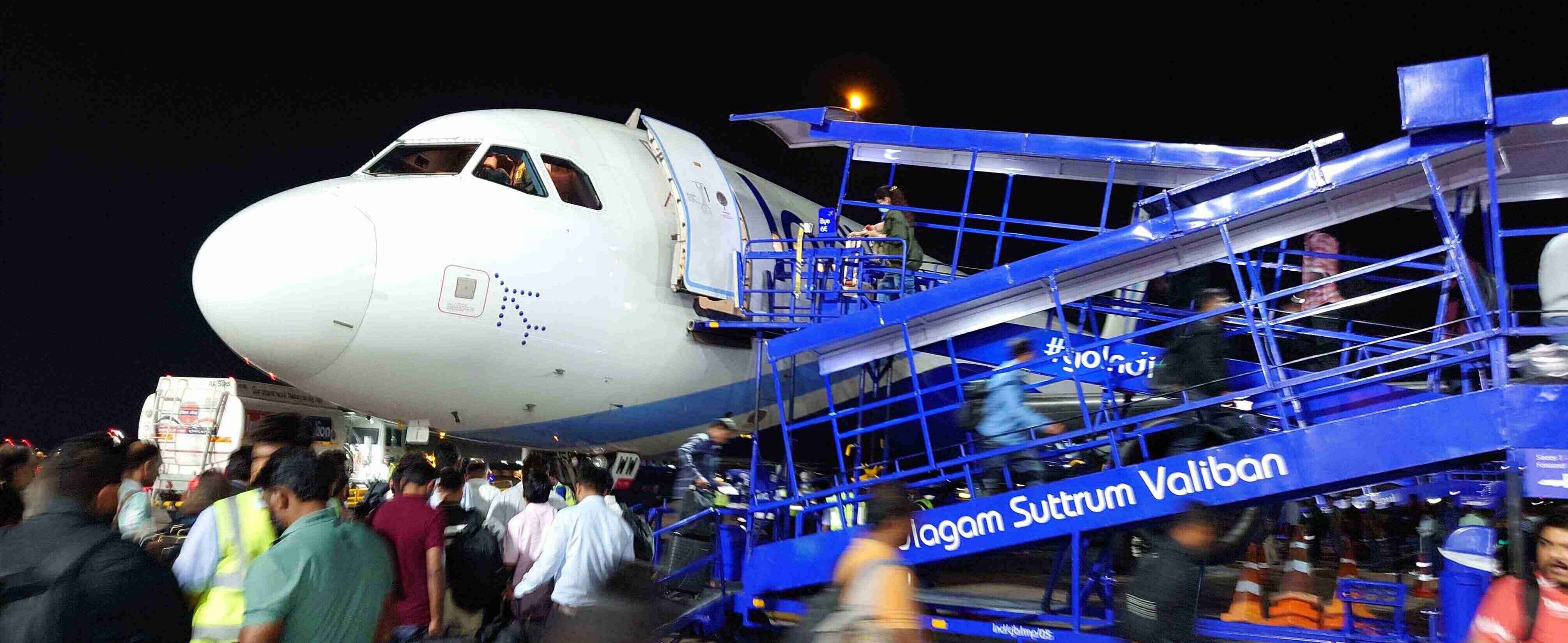 Onboarding Flight to Pune