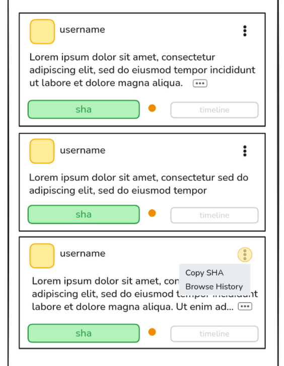 mock design the new mobile layout
